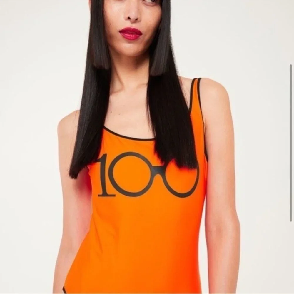 Iris Apfel × H&M Printed One-Piece Swimsuit – Bold Graphic, New With Tags - Picture 3 of 12
